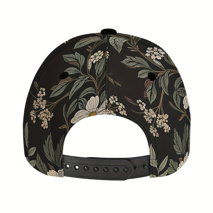 Gorra estampada completa Bohemia para hombres y mujeres - Gorras de béisbol ajustables con cierre a presión para actividades al aire libre, deportes, viajes, protección solar, gorras de béisbol unisex, gorro de béisbol de poliéster novedoso para regalos d