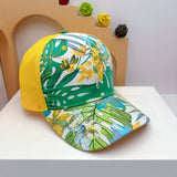 1 gorra de béisbol con estampado floral tropical para mujeres y hombres - Espalda de malla transpirable, cierre ajustable con clic, gorra ligera para exteriores para senderismo y uso casual, protección solar