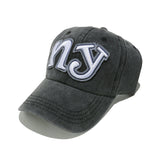 Gorra de Béisbol con Letras NY y Detalles 3D Compatible con iPhone - Gorra Ajustable Snapback con Logo NY, Visera Curva para Hombres y Mujeres, Diseño Manual (Sin Elástico) - Regalo de Navidad, Casual y para Uso Diario