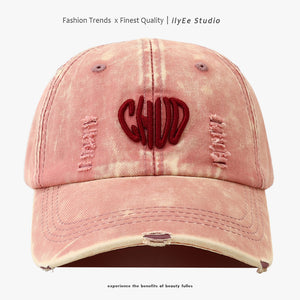 Gorra de Béisbol Bordada CHUD - Rosa