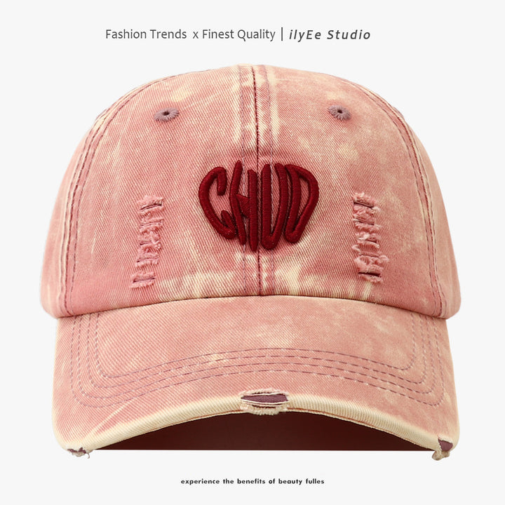 Gorra de Béisbol Retro de Mezclilla con Letras para Hombres y Mujeres, Ajustable con Snapback, Logo Decorado en 3D - Perforada para Ventilación, Deportes al Aire Libre, Uso Casual y Eventos Navideños (Ajuste No Elástico)