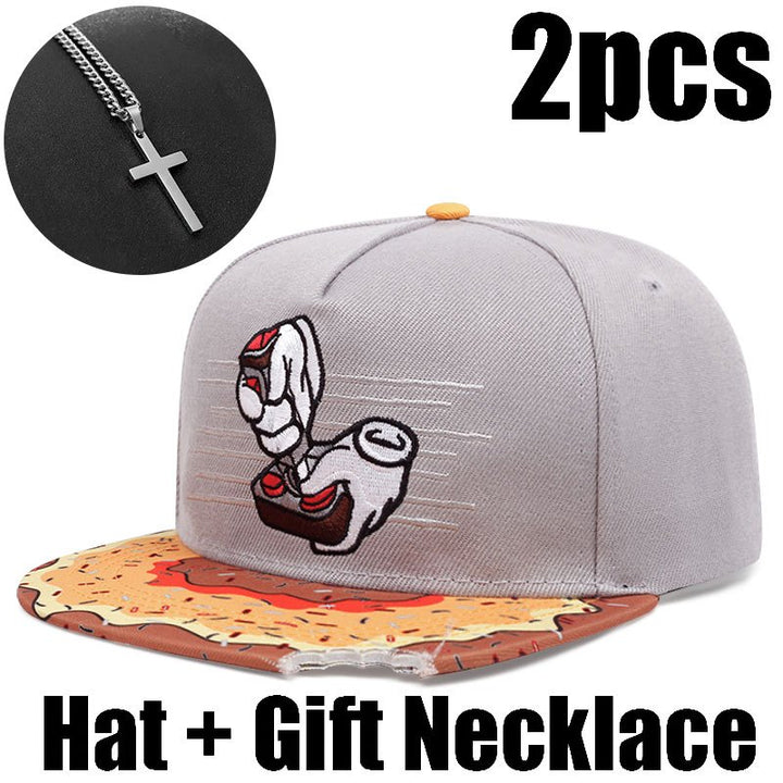 2 Gorras de béisbol bordadas con logo de juego - con diseño de personaje de dibujos animados rojo, gorra snapback unisex transpirable para hombres y mujeres, ropa casual de calle y regalo, lavable a máquina (/rojo/) - Ideal para uso diario, graduación,...