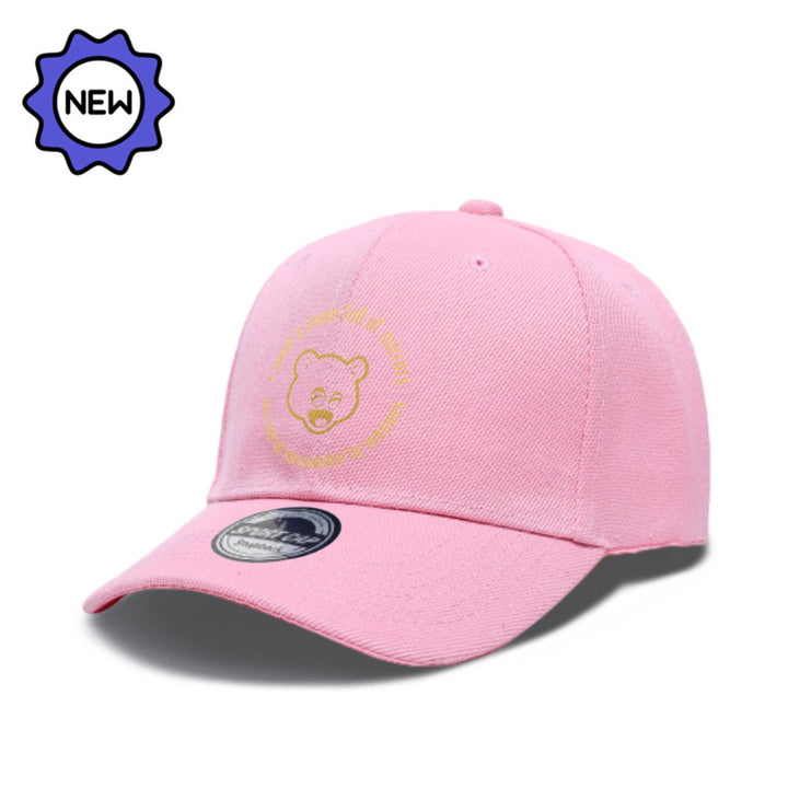 1 gorra de camionero inspirada en Kanye West para hombres - Gorro ajustable con diseño dourado Yeezus, ligera y transpirable (poliéster) ideal pentru uso casual deportivo o eventos musicales – Lavável à máquina. Apto todo el año: estampo moderno, ursușul