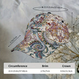Gorra de Béisbol con Estampado Paisley y Floral - Gorra Ajustable Ligera y Transpirable para Deportes, Viajes y Actividades al Aire Libre - Lavable en Máquina, Estilo Elegante - Regalo Ideal para Vacaciones