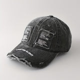 Nueva gorra de béisbol vintage con estilo desgastado para mujeres, elegante y versátil para primavera y verano.