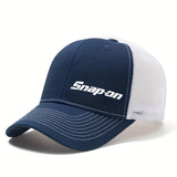 Gorra de Béisbol Unisex Transpirable para Verano, Visera Ajustable con Cierre a Presión, Gorra Trucker para Deportes y Actividades Casuales