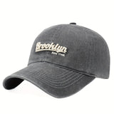 Nueva gorra de béisbol retro para hombre y mujer, perfecta para deportes de primavera y otoño y uso casual, con un estilo urbano único con un diseño coreano lavado y protección solar, sin batería