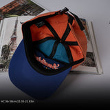 Gorra de Béisbol Casual con Bordado 3D y Diseño Americano para Hombres y Mujeres, Gorra Duckbill Estilo Spliced