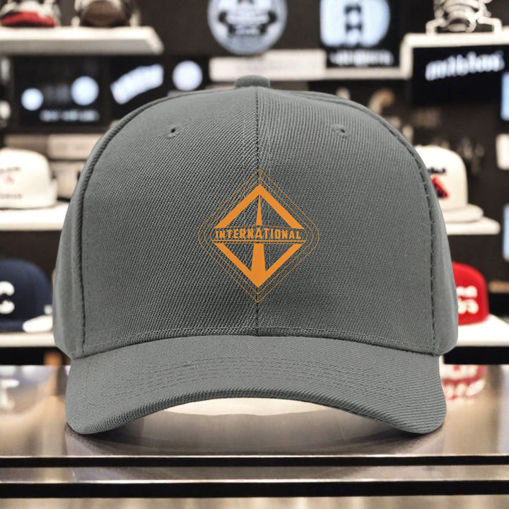 1 gorra fresca con estampado de camión Navistar Internacional, diseño ventilado de poliéster transpirable, gorra de  adecuada para todos los géneros, secado rápido, uso en las cuatro estaciones, ideal para looks casuales y aventuras