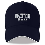 Una gorra de béisbol con el icónico logotipo de la banda de rock LED ZEPPELIN, diseñada con un estético eterno. Esta elegante gorra de viaje es ajustable, adecuada para todos los géneros y perfecta para usar en cualquier época del año, semejante a una gor