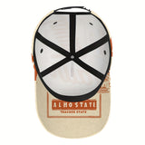 1 pieza de gorra de béisbol clásica con estampado de 'Hawaii Aloha 1959' - Gorra ajustable con cierre de clic, elegante y cómoda gorra de poliéster para usar todo el día, ideal para comprar y viajar, gorro casual | Gorra ajustable | Equipo de cabeza du...