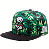 Gorra de Béisbol Snapback Bordada - Ligera, Visera Curva para Protección Solar, Gorra Casual para Deportes al Aire Libre. Tejido de Tela