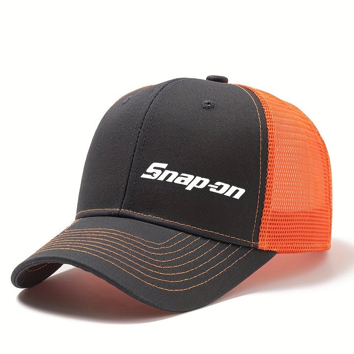 Gorra de Béisbol Unisex Transpirable para Verano, Visera Ajustable con Cierre a Presión, Gorra Trucker para Deportes y Actividades Casuales