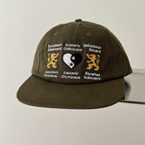 Gorra de Béisbol Rojo Vino para Hombres y Mujeres - Gorra Ligera Ajustable con Diseño Yin-Yang & León, Símbolos Ocultistas, Texto Occultista - Accesorio Urbano Gótico Hip-Hop