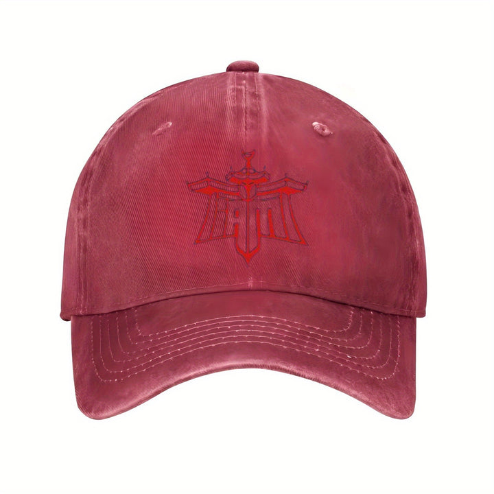 Gorra de Béisbol de Artes Marciales Japonesas de Moda - Unisex, Transpirable y Cómoda, Sombrero Deportivo Casual con Estampado de Logo de Jujutsu/Kenjutsu/Ninjutsu, Entrenamiento de Artes Marciales y Atuendo Casual para Hombres y Mujeres, Accesorio de Mod