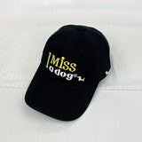 Gorra de béisbol de perro con letra bordada de caricatura americana, para mujeres, ajustable, ligera, de poliéster, con pico de pato de camuflaje, para vacaciones