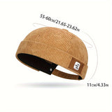 Gorro de terciopelo con letras para primavera y otoño, estilo elegante y versátil, ideal para motociclistas, actividades al aire libre y compras, hecho de material duradero