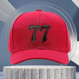 Gorra Trucker 77 - Gorra de béisbol ajustable con diseño '77', ligera y transpirable para hombres y mujeres, deportes al aire libre, ropa casual, equipo deportivo para exteriores, diseño deportivo, construcción duradera, gorras para hombre, sombrero para