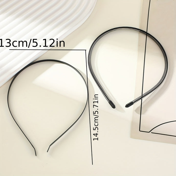 4 Diademas Deportivas Invisibles Para Hombres, Diseños Variados