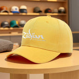 1 Gorra de béisbol Zildjian Since 1623 - Gorra ligera ajustable con cierre, negra con logo blanco, para skateboarding, gimnasio, viajes, ropa urbana casual - Gorra deportiva unisex para hombres y mujeres, accesorio para el cabello para el gimnasio, moda u