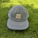 Gorra de béisbol estilo cinco paneles con rosa cabeza de toro y rayas en visera plana, adecuada para hombres y mujeres, regalo perfecto para amigos y padres al salir a la calle o asistir a eventos deportivos