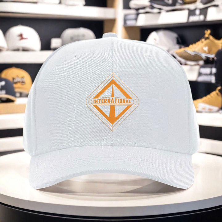 1 gorra fresca con estampado de camión Navistar Internacional, diseño ventilado de poliéster transpirable, gorra de  adecuada para todos los géneros, secado rápido, uso en las cuatro estaciones, ideal para looks casuales y aventuras