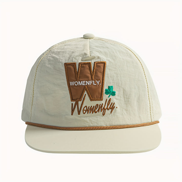 Gorra de béisbol Quick-Dry delgada, patrón bordado, adecuada para hombres y mujeres, sombrero de pico de pato para exteriores