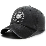 1pc Gorra de Béisbol con Estampado de Tigre para Hombres y Mujeres - Gorra de Papá Ajustable y Transpirable con Logo de Rayas de Tigre, Visera Curva Lavada en Blanco y , Gorra Casual Unisex para Exteriores y Surf en la Playa, Estilo Long Beach (Sin Texto