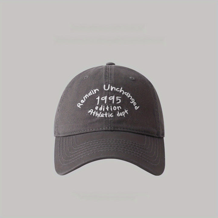 Gorra de Béisbol Estilo Coreano con Visera Ancha y Ajuste Profundo - Cierre Snap, Sombrero Unisex Transpirable para Hombres y Mujeres, Diseño Protector Todo Clima (Beige/Rojo//Rosa), Ideal para Navidad