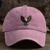 Gorra de béisbol ligera para hombre - Diseño gráfico de águila en vuelo, panel frontal estructurado para exteriores, deportes y ocio - Gorra de béisbol lavable a máquina para uso diario y eventos especiales - Regalo ideal para papá, esposo, atletas - Acce