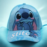 Gorra Trucker Ajustable Disney Stitch - Gorra de Béisbol con Malla Transpirable y Estampado de Dibujos Animados, Lavable a Máquina para Adolescentes, Sombrero Solar para Viajes al Aire Libre y Regalos Navideños (Colores Mixtos), Accesorio Casual, Ajuste S