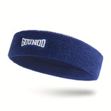 Cinta deportiva para la cabeza, elástica y cómoda, de algodón, antideslizante, para yoga, fitness y running, mujer, 1 unidad