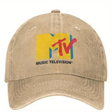 Gorra de golf 2025, MTV, casual, de béisbol, música de verano, televisión, gorra de camionero, ajustable, deportes al aire libre, gorra de béisbol para hombres adultos, Y2K