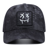 Tela. 2025 Nuevo Gorro de Béisbol Deportivo para Hombre - Snapback Ajustable, Estilo Casual con Diseño Gráfico Elegante, Béisbol. Tela.