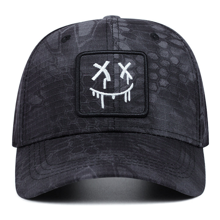 Tela. 2025 Nuevo Gorro de Béisbol Deportivo para Hombre - Snapback Ajustable, Estilo Casual con Diseño Gráfico Elegante, Béisbol. Tela.