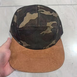 Gorra de Béisbol Estilo Retro Americana con Camuflaje y Visera Plana para Hombres y Mujeres, Gorra de Pato para Exteriores al Aire Libre, Hip Hop y Skateboard, Moderna con Gran Cinturón para la Cabeza