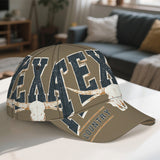 1 Gorra Ajustable Snapback con Estampado Texas Spirit - Gorra con Estampado 2D de Cuerpo Completo de Temática Texana, Diseño Vibrante para Streetwear, Deportes y Eventos de Halloween/Navidad/Acción de Gracias - Gorra Unisex de Poliéster Duradero