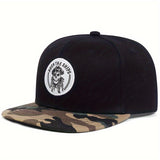 1 gorra de béisbol hip hop para hombre, ajustable y con protección solar, ideal para viajes al aire libre