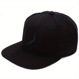 1 gorra plana tipo V para hombre, gorra de béisbol estilo hip hop