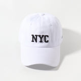 Gorra de béisbol con bordado de letras de  para hombre