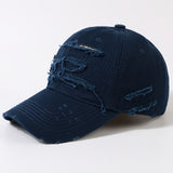 Gorra de béisbol desgastada estilo hip hop, gorra ligera ajustable para hombre, ideal para ciclismo urbano, skateboarding y actividades al aire libre, diseño en negro con costuras blancas, material de poliéster, estilo casual, sombrero urbano resistente