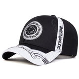 Gorra de béisbol con letras DC para hombre, ajustable al aire libre, ideal para viajes de primavera y otoño a la playa.