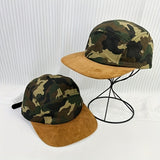 Gorra de Béisbol Estilo Retro Americana con Camuflaje y Visera Plana para Hombres y Mujeres, Gorra de Pato para Exteriores al Aire Libre, Hip Hop y Skateboard, Moderna con Gran Cinturón para la Cabeza