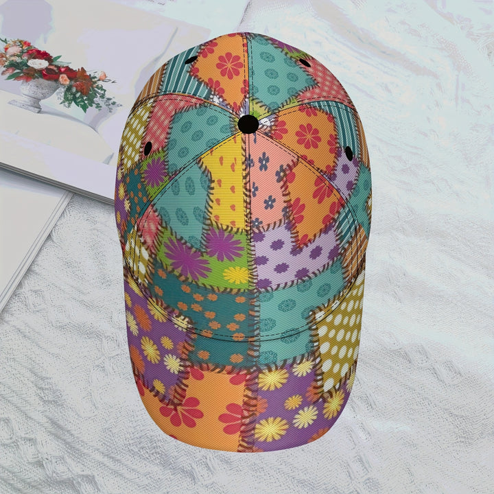Gorra Unisex de Béisbol - Estampado Floral con Cierre de Botón, Ligera y Sin Elastizar para Senderismo, Running y Deportes al Aire Libre - Para Hombres y Mujeres en Todas las Estaciones - Regalo Ideal para Cumpleaños y Fiestas (Turquesa, Morado, Naranja,