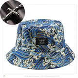 Conjunto de dos piezas: gorra y collar decorativo, nuevo estilo hip-hop, bordado exquisito, ligero y transpirable, ideal para viajes, regalo perfecto para vacaciones