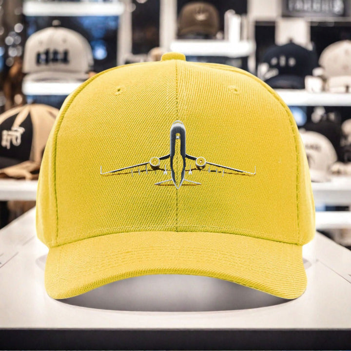 1pc Gorra de Piloto para Hombres y Mujeres - Diseño con Avión &amp; Cola del Aeroplano, Poliéster Ligero Resistente a Arrugas, Sombrillo Todo Clima al Aire Libre para Entusiastas de la Aviación, Pilotos, Eventos Casuales e Formales - Regalo Para Pilot (/Gris/