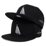 Gorra de beisbol para hombres y mujeres con estampado de triangulo, prenda de moda de estilo hip hop para temporada de primavera y verano
