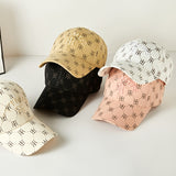 Gorra de Béisbol Shule Water OBM con Bordado Completo, Sombrero Casual para Adolescentes y Estudiantes, Gorra Versátil de Moda con Alfabeto en Tela Transparente para Hombres y Jóvenes, Protección Solar al Aire Libre