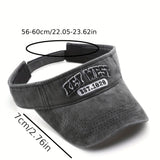 1 gorra retro teñida a mano, transpirable y ajustable con broche, unisex, para verano, deportes al aire libre como golf, béisbol y tenis, solo lavado a mano, gorra, ropa deportiva elegante, accesorio duradero