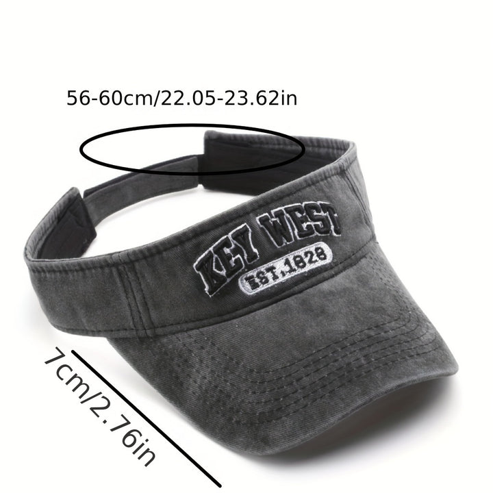 1 gorra retro teñida a mano, transpirable y ajustable con broche, unisex, para verano, deportes al aire libre como golf, béisbol y tenis, solo lavado a mano, gorra, ropa deportiva elegante, accesorio duradero
